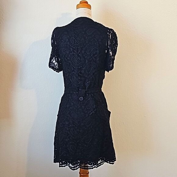 Anthropologie leifsdottir lace, semi formal dress size 6 - Picture 4 of 14